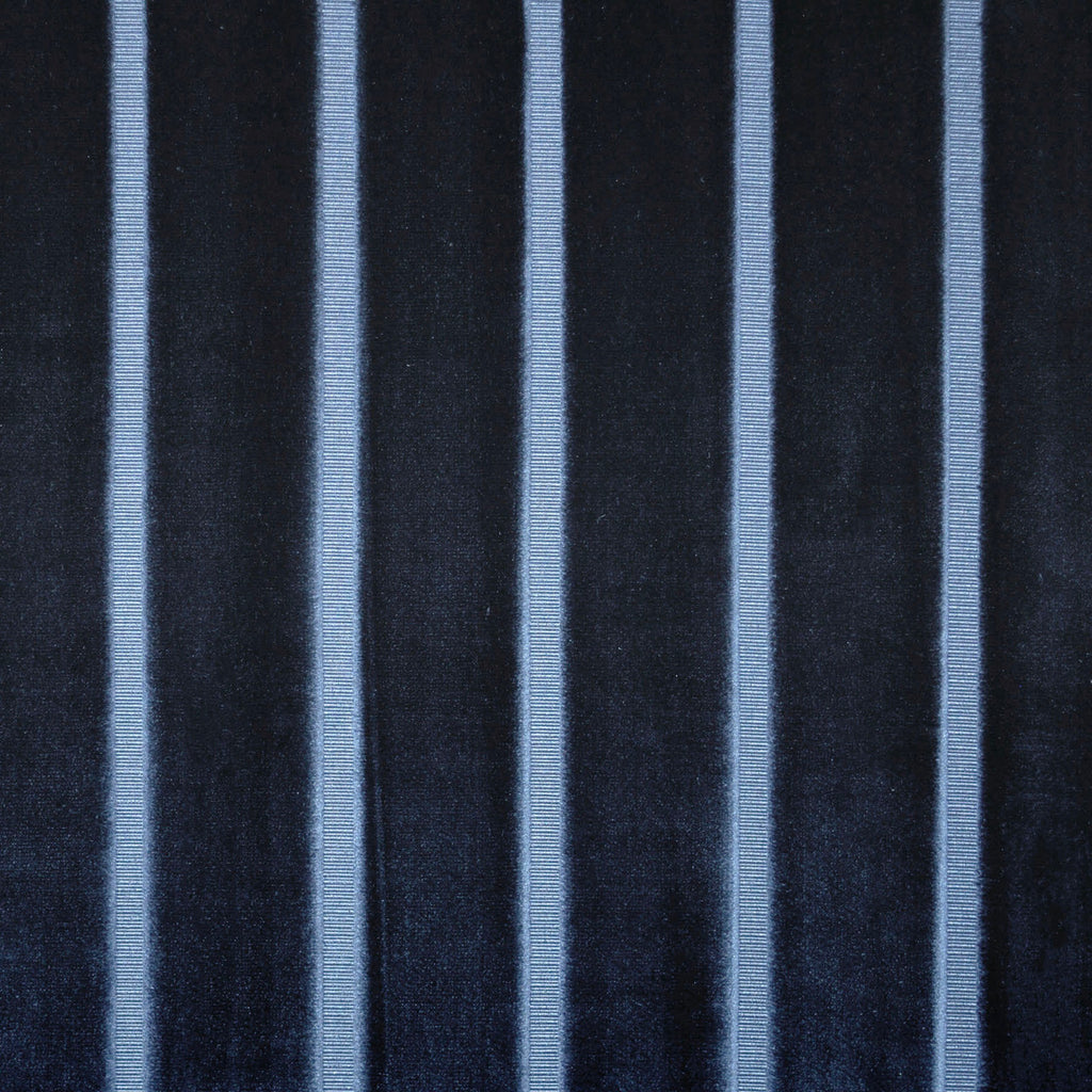 Theo Bold Vertical Stripe Velvet Fabric