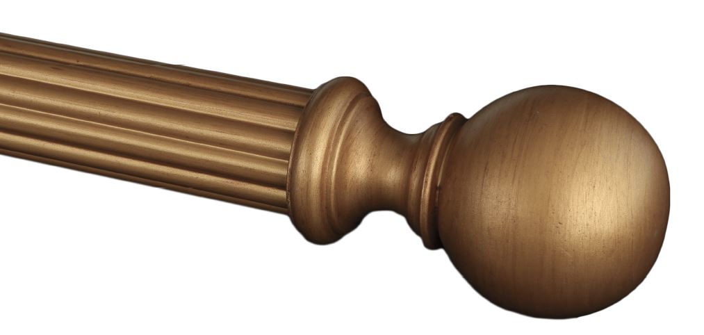Ball Wood Finial